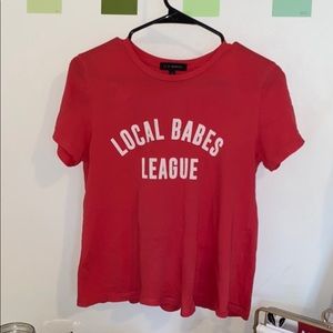 Local Babes Legue t-shirt